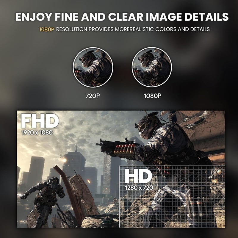 CRUA شاشة ألعاب 27 بوصة FHD 180Hz منحنية 1800R، دقة 1080P (1920x1080)، سرعة 1ms (GTG)، 100% sRGB، FreeSync، مناسبة للألعاب الإلكترونية والاستخدام المنزلي والمكتبي - Image 2