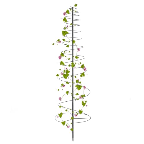 Daneried Trellis for Climbing Plants Outdoor, 73inch Tall Plants Trellis Support Metal Garden Trellis for Vegetables Flowers Plants Vine Support - Image 1