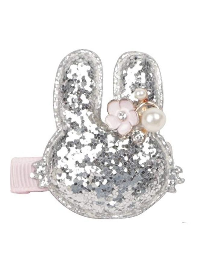 Yellow Bee Fashionable Hair Clip Set Silver - Image 4