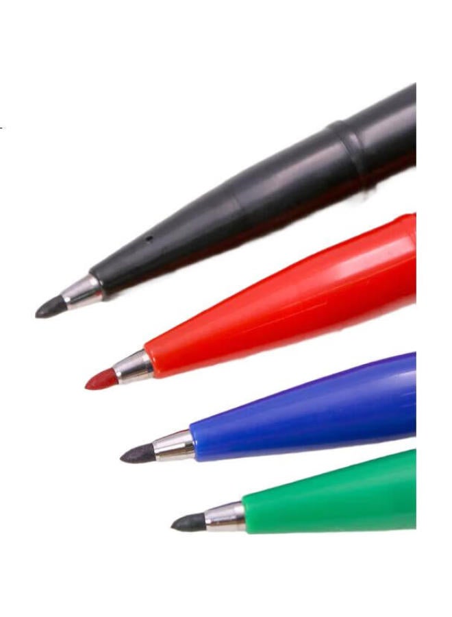 Pentel S520 Black Fine Line Marker Pen Set Of 5 - Image 3