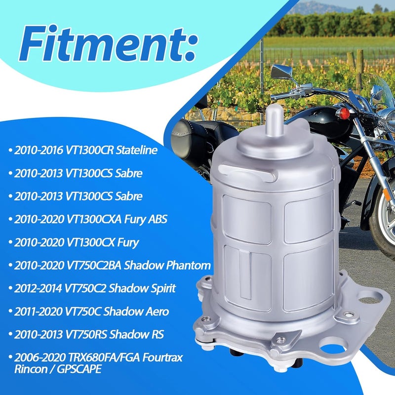 CULMKARI Fuel Pump for Honda VT750 Shadow, VT1300 Series, and TRX680 Rincon - Image 2