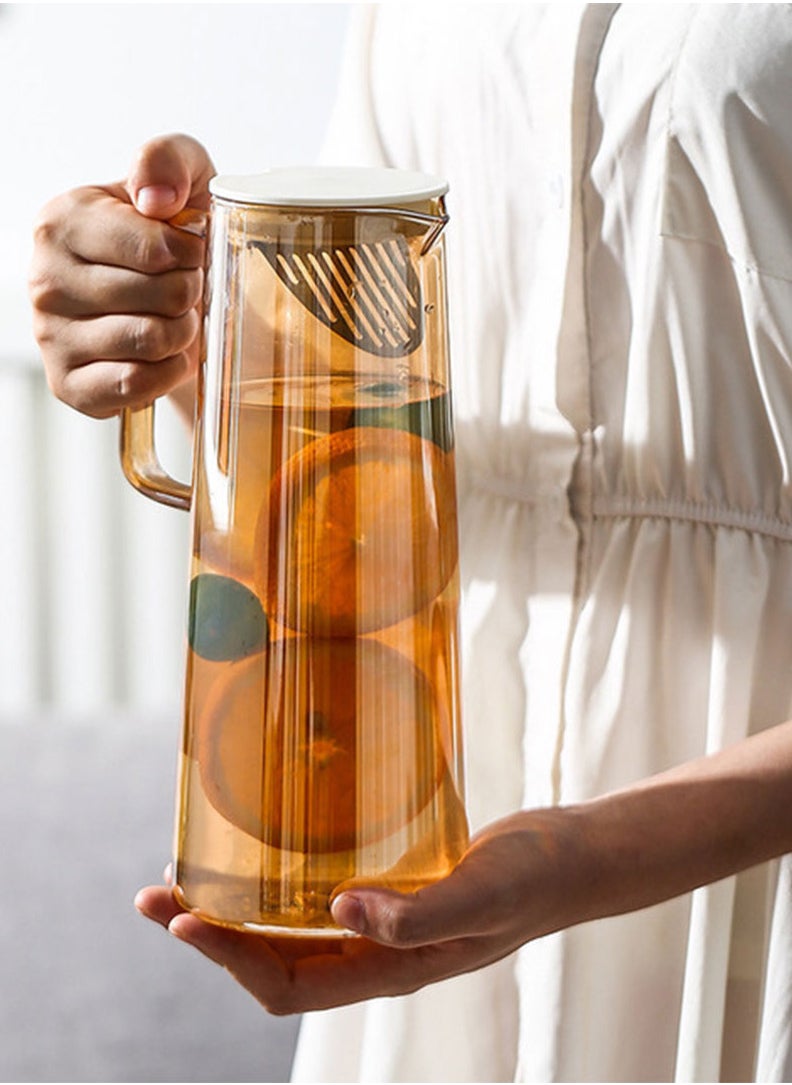 Glass juice and cold drinks glass jug 1800ml