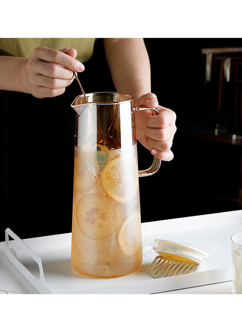 Glass juice and cold drinks glass jug 1800ml