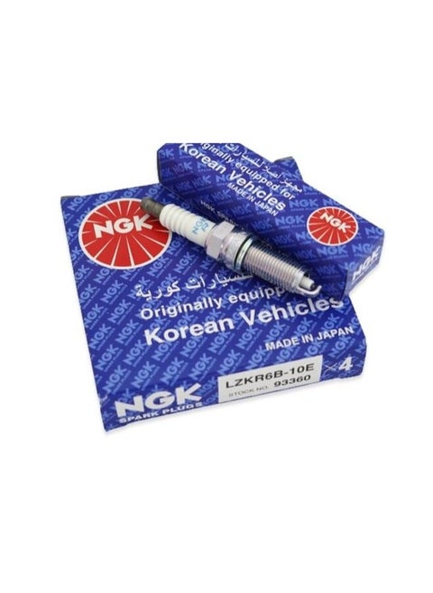 NGK 94937 LZKR6B-E Spark Plug (Pack of 4)