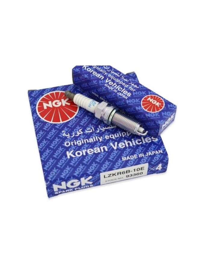 Generic - NGK 94937 LZKR6B-E Spark Plug (Pack of 4) - Image 1