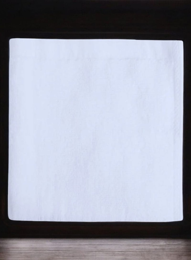 Banotex 4 white cotton towels 30x30 cm - Image 3