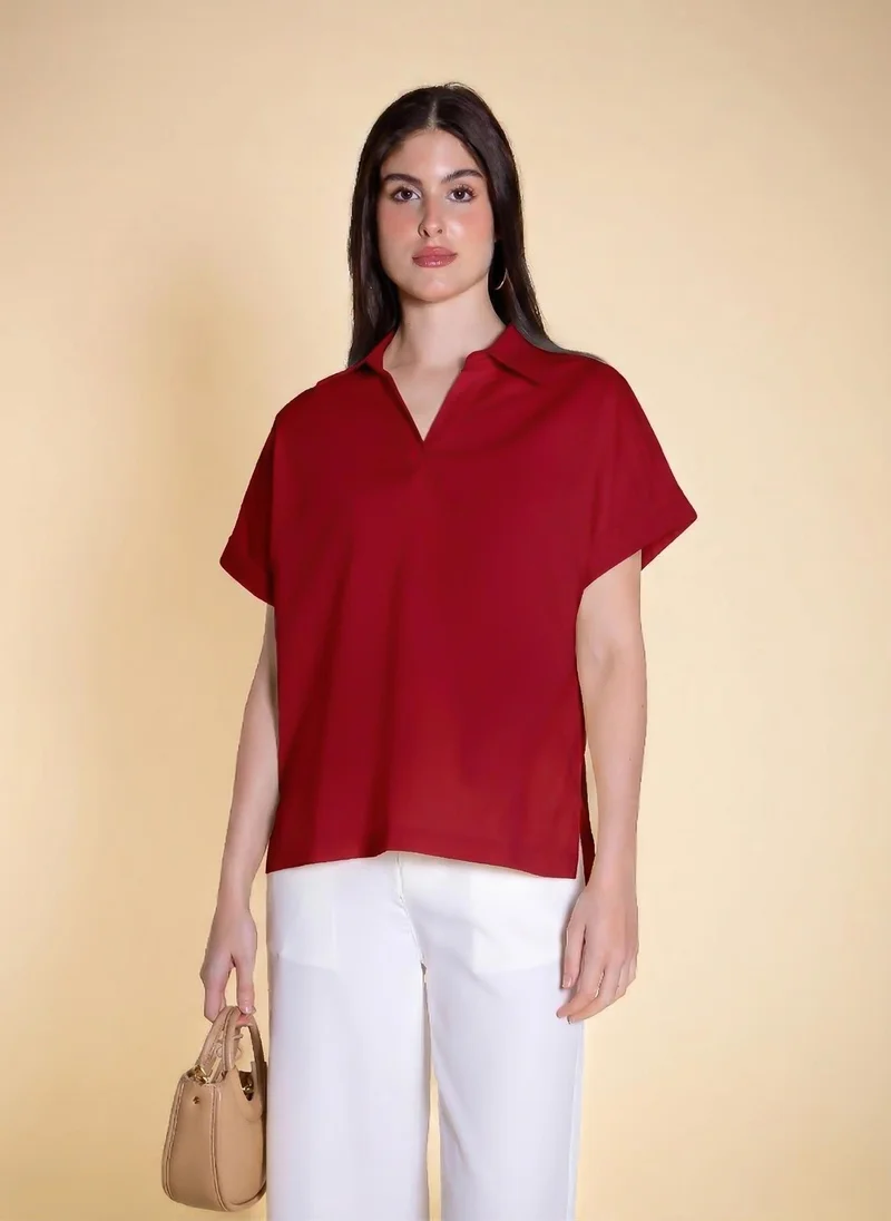 شايبس SHORT SLEEVE POPLIN SHIRT
