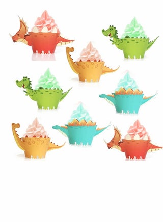 48 Pieces Dinosaur Cupcake Wrappers Toppers Safari Jungle Animal Theme Birthday Party Little Dino Cupcake Decorations for Boys Kids Dinosaur Themed Birthday Party Jurassic World Party Supplies - pzsku/Z7A9C276A175A68415682Z/45/_/1720860517/2a10425b-2554-4377-96cd-d81912576cfd