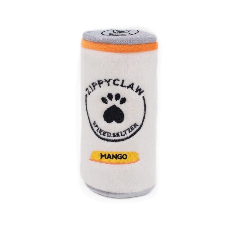 ZippyPaws - Squeakie Can, Stuffing Squeaker Plush Beverage Dog Toy - Zippy Claw - Image 1