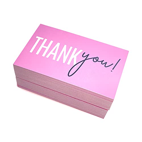 RXBC2011 Thank You for your support Cards Handwritten Lettering Design Thank you small business Card 2x3.5 Inch Pack of 100 - Image 4