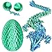 Olee Odee Dragon Eggs with Dragon Inside 3D Printed Surprise Funny Gifts for Kids Articulated Dragon Fidget Toys for Adults Executive Desk Toys Office Room Dcor Christmas Green MSize - Image 2