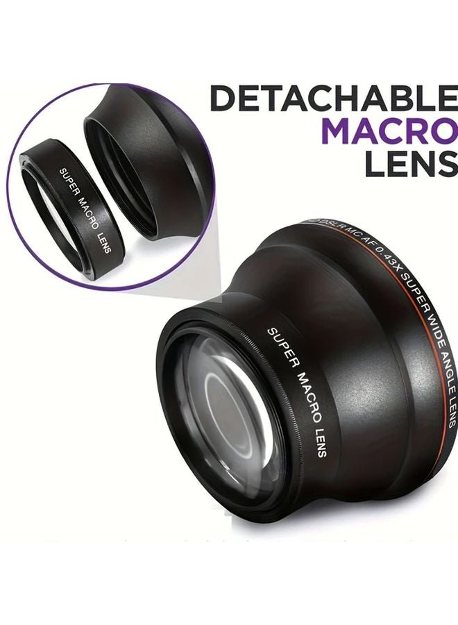 PM LC9 58 85mm Wide Angle Macro Lens 0 43X Optical Zoom Auto Focus For Contax - Image 3