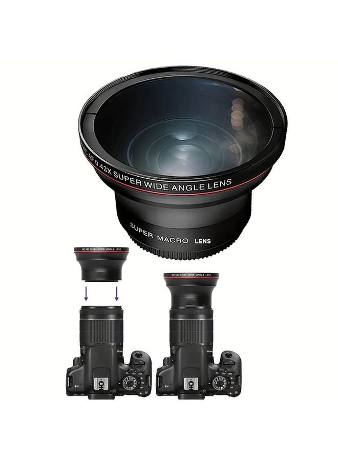 PM LC9 58 85mm Wide Angle Macro Lens 0 43X Optical Zoom Auto Focus For Contax - Image 4