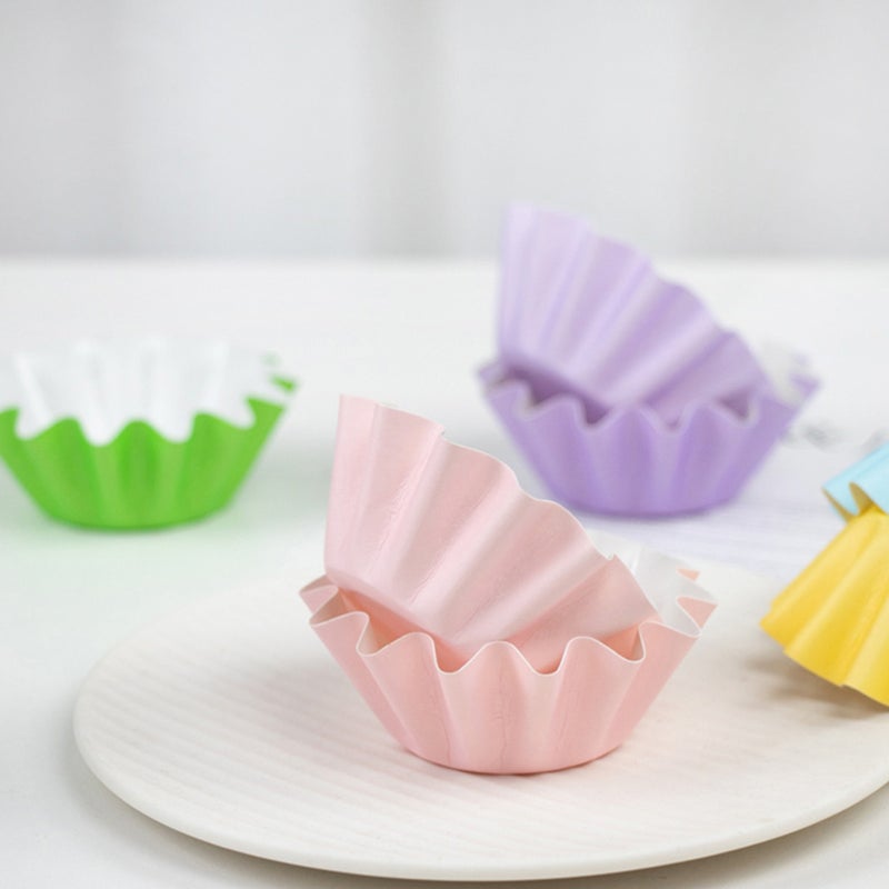 Muffin Cups for Baking, Oven Safe Paper Liners, Ideal for Home and Bakery Use - Image 3