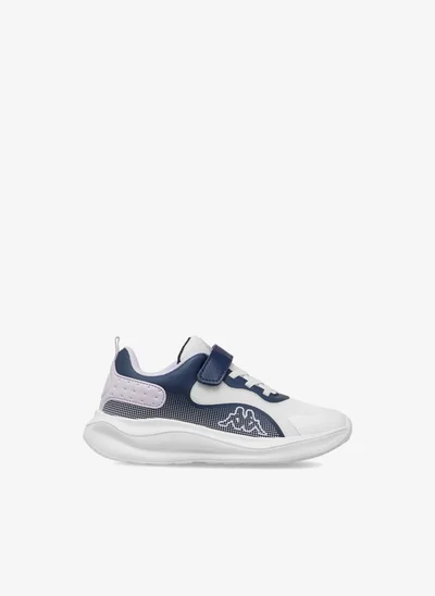 Kappa Girls' Panelled Sports Shoes with Hook and Loop Closure