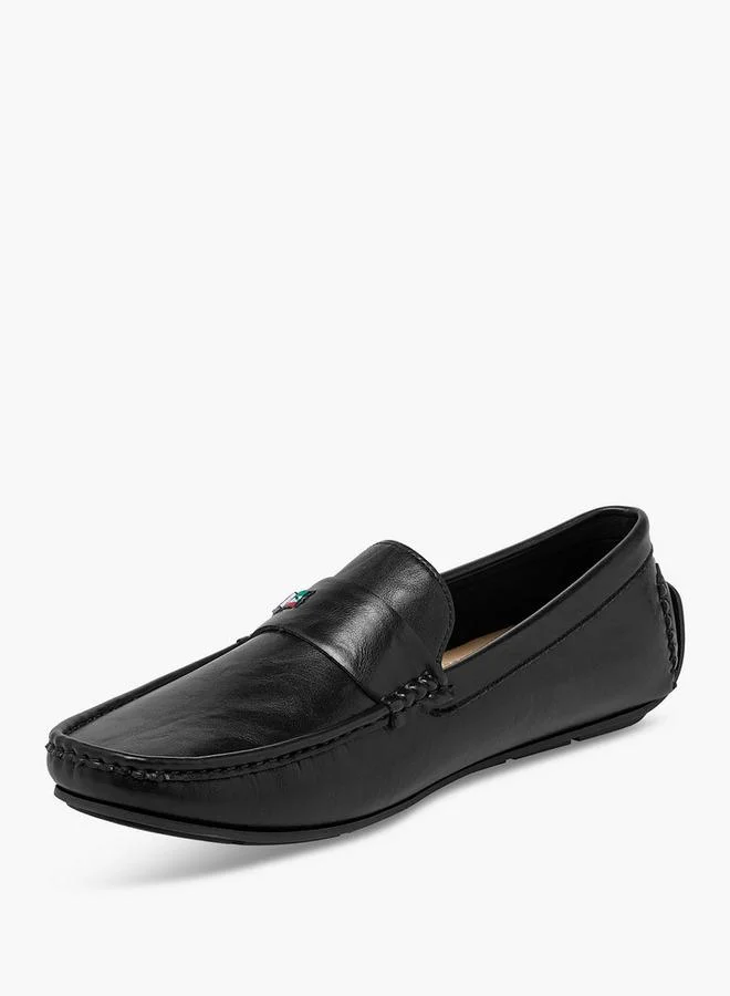 Renzo Ruganni BLACK Men Slip-On Loafers for Men | Best Price UAE