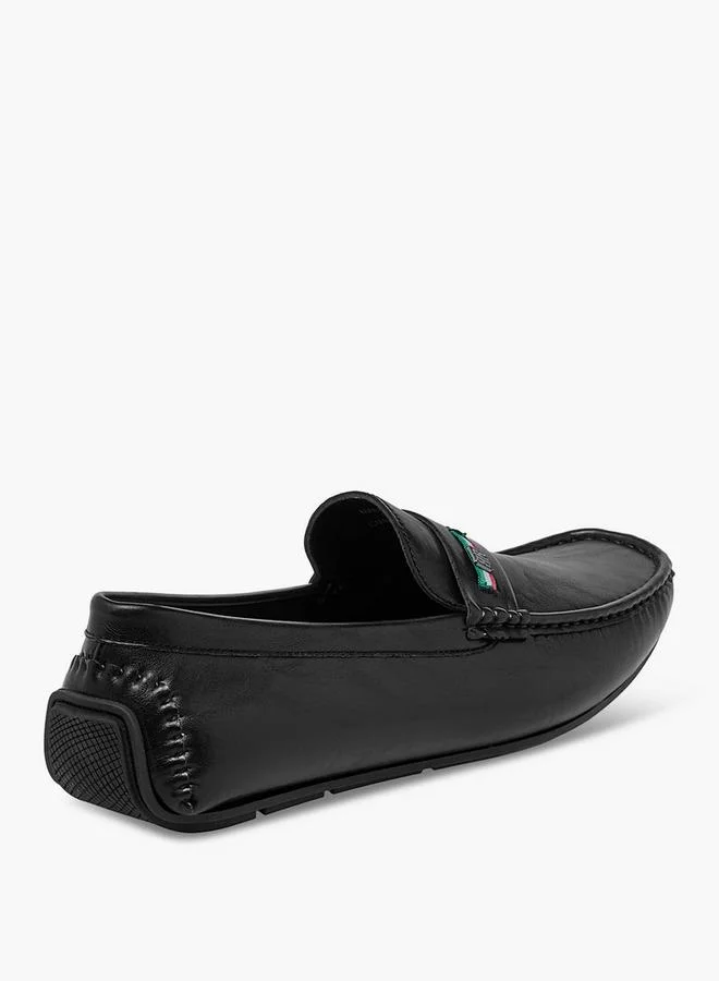 Renzo Ruganni BLACK Men Slip-On Loafers for Men | Best Price UAE