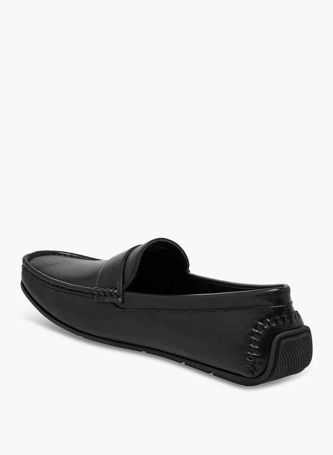 Renzo Ruganni BLACK Men Slip-On Loafers for Men | Best Price UAE