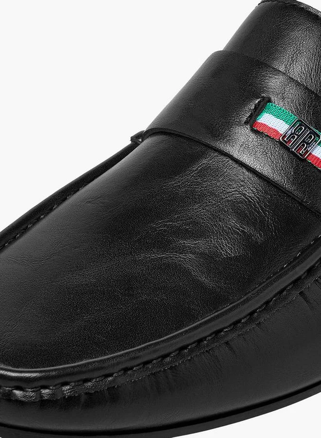 Renzo Ruganni BLACK Men Slip-On Loafers for Men | Best Price UAE