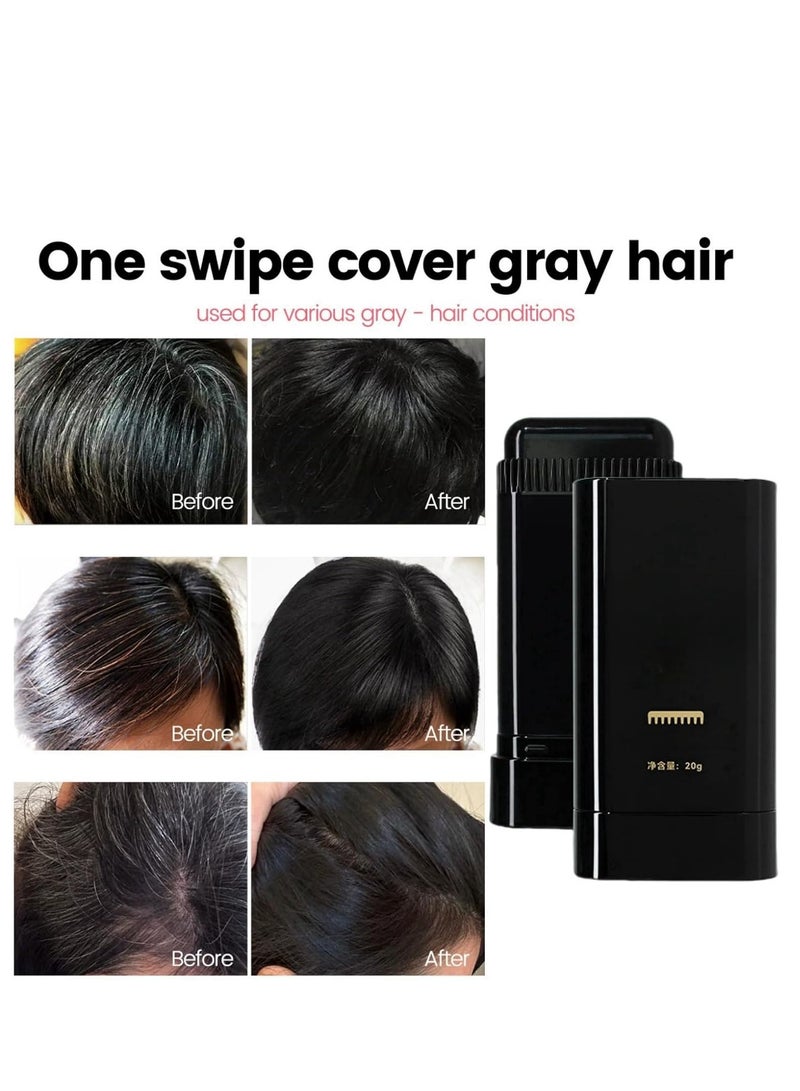 Black Comb Hair Dye,Hair Dye Applicator Brush,Hair Dye with Comb Applicator,Hair Dye for Gray Hair Coverage,2 in 1 Instant Dye for Women&Men (1PCS) - Image 3