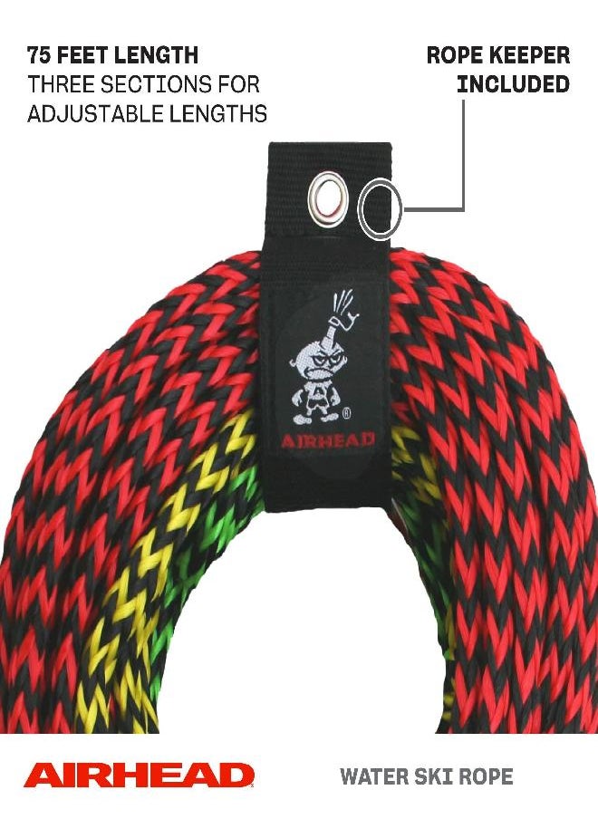 Airhead Water Ski Rope With Radius Handle, 3 Section For Water Skis, Wakeboards And Kneeboards  - Image 5