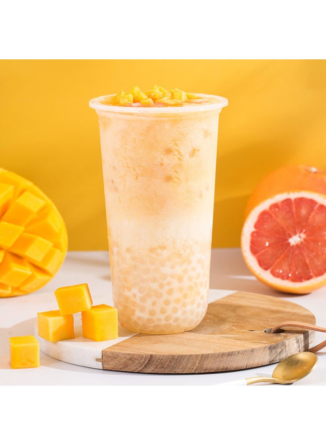 Bodo Home Non-Boiled Simi Fruit Sauce Milk Tea Shop Special Small Simi Lu Open Bag Instant Yang Zhi Ganlu New-Specifications:No-cooking Sago  1kg  - Image 5