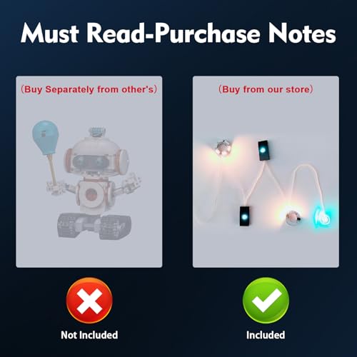BrickBling LED Light Only Compatible with Lego Creator 3 in 1 Space Robot 31164Not Come with Model - Image 5