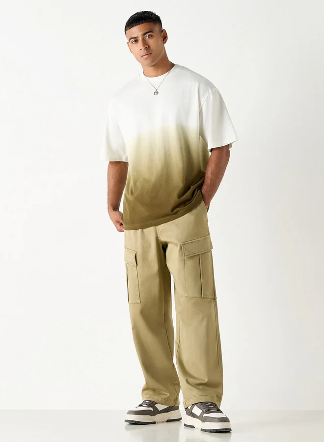 Splash FAV Regular Fit Pants with Pockets and Elasticated Waistband
