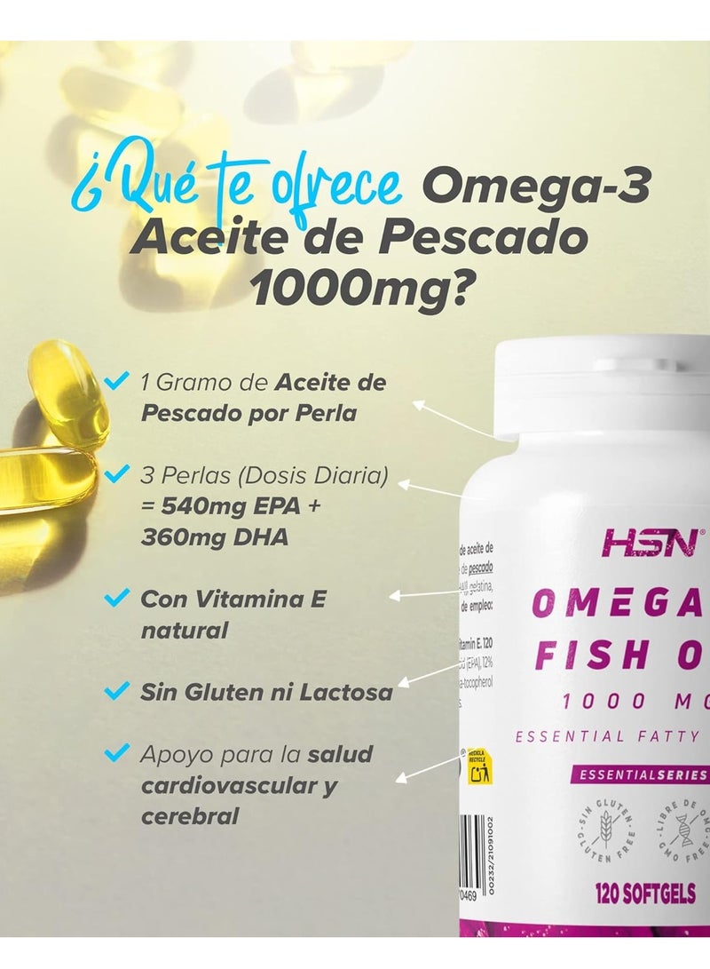 HSN OMEGA-3 FISH OIL 1000mg - 30 softgels - Image 4