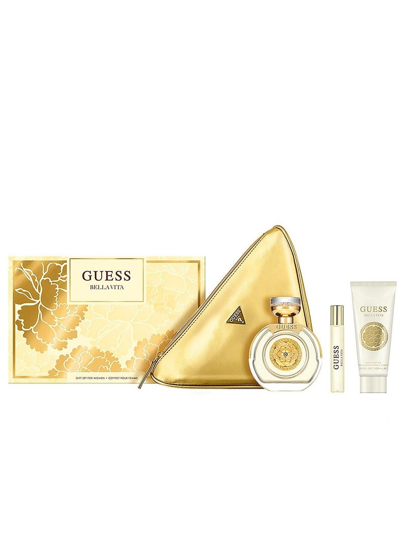 Guess Bella Vita Set Eau de Parfum 100 ml + Eau de Parfum 15 ml + Body Lotion 100 ml + Bag - Image 1