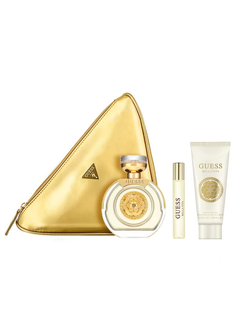 Guess Bella Vita Set Eau de Parfum 100 ml + Eau de Parfum 15 ml + Body Lotion 100 ml + Bag - Image 2