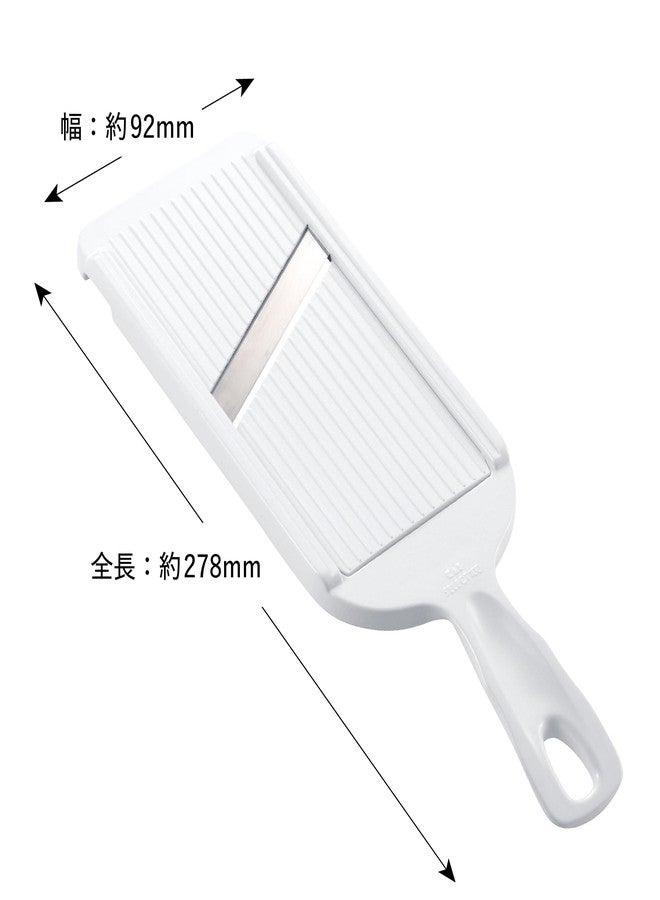 كاي قطاعة ماندولين يابانية من كاي، قابلة للتعديل، مصنوعة من الفولاذ المقاوم للصدأ، أدوات مطبخ، قطاعة بطاطس، صنع في اليابان - Image 3
