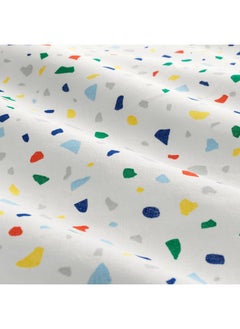 Zaboon Duvet Cover And Pillowcase, White/Mosaic Patterned, 150X200/50X80 Cm  - Image 5