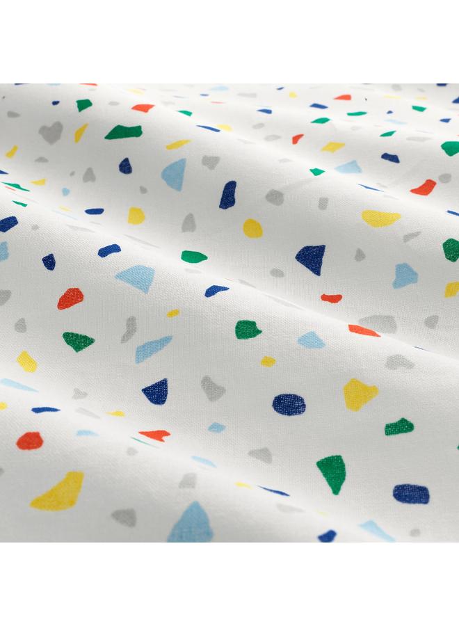 Zaboon Duvet Cover And Pillowcase, White/Mosaic Patterned, 150X200/50X80 Cm - Image 5