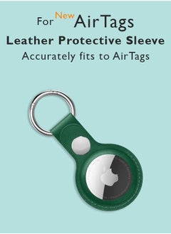 Theodor Protective Leather Case Cover with Smart Key Ring  For Apple AirTag  - Image 2