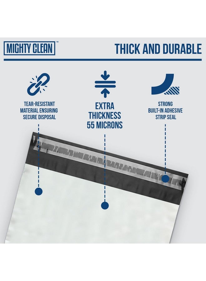 Mighty Clean Extra Large Adult Diaper Disposable Bags - 30 Bags | Leak-Proof, Odor Sealing, Tear Resistant | Discreet for Diapers, Incontinence Pads, Sanitary Product Disposal | Durable and Unscented - Image 2