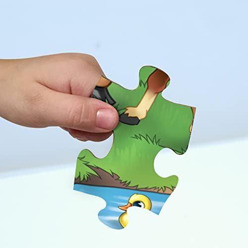 MasterPieces 60 Piece Glow in the Dark Fantasy Puzzle for Kids - Rainbow World - 14"x19" - Screen-Free Fun! - Image 4