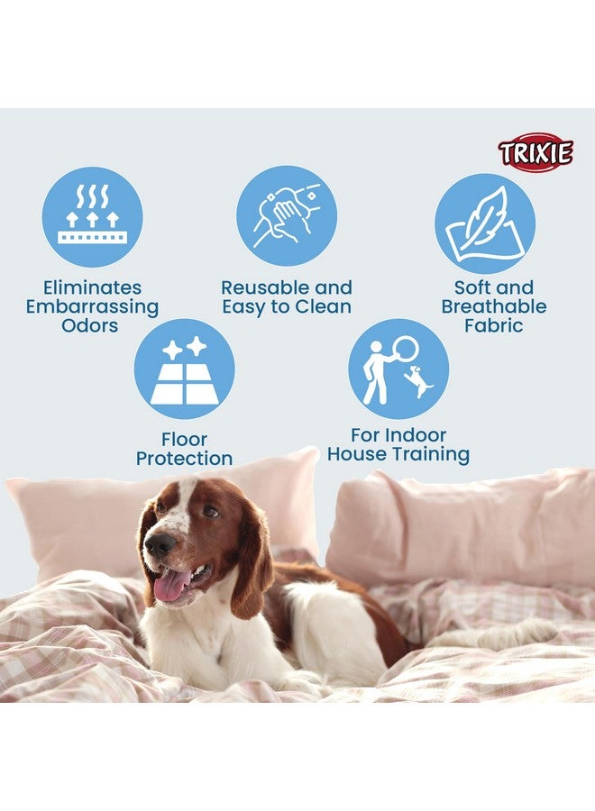 Trixie Pads For Protective Pants | Designed For Dogs In The Season To Prevent Staining Of Carpets & Other Fabrics | Perfect For House Training - 10Pcs, L-Xl (Pack Of 4) - Image 4