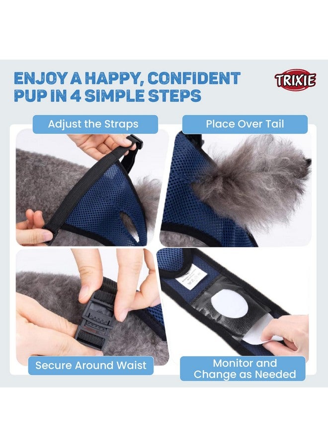 Trixie Pads For Protective Pants | Designed For Dogs In The Season To Prevent Staining Of Carpets & Other Fabrics | Perfect For House Training - 10Pcs, L-Xl (Pack Of 4) - Image 5