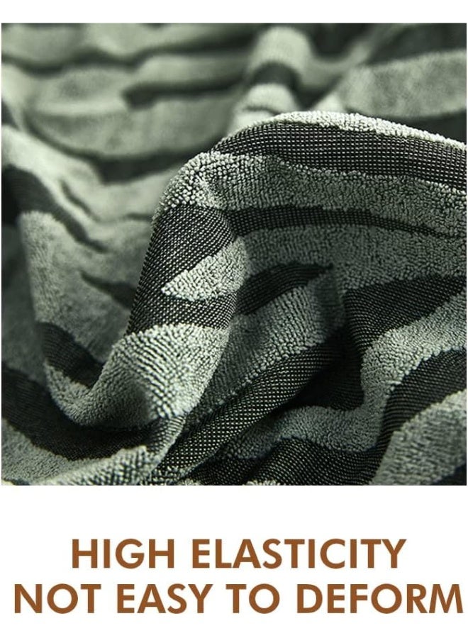 TRASSLE Sofa cover,Stretchable Cover Dustproof Sofa Towel Couch Slipcover,Thickened Skirt Sofa Cover Single Double Triple Seat Elastic Full Cover for Furniture Protection  - Image 5