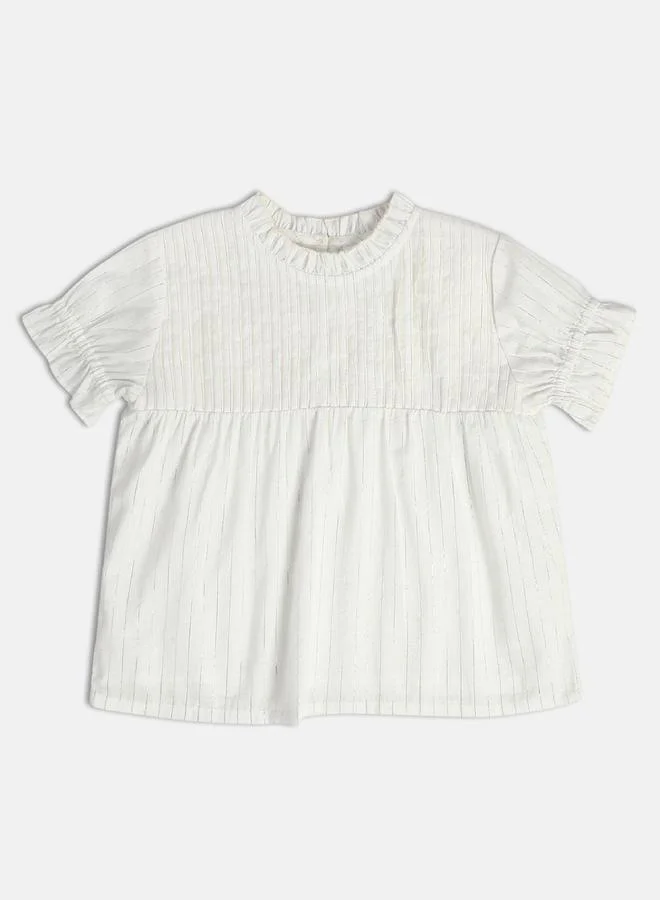 MINIKLUB Girls Cotton Round Neck Top