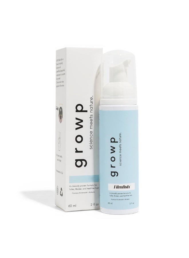 Scalp Care Foam, Refreshing Mild Non‑Greasy Hair Care Foam, Dense Rich Foam for Daily Scalp Nourishment - Image 1