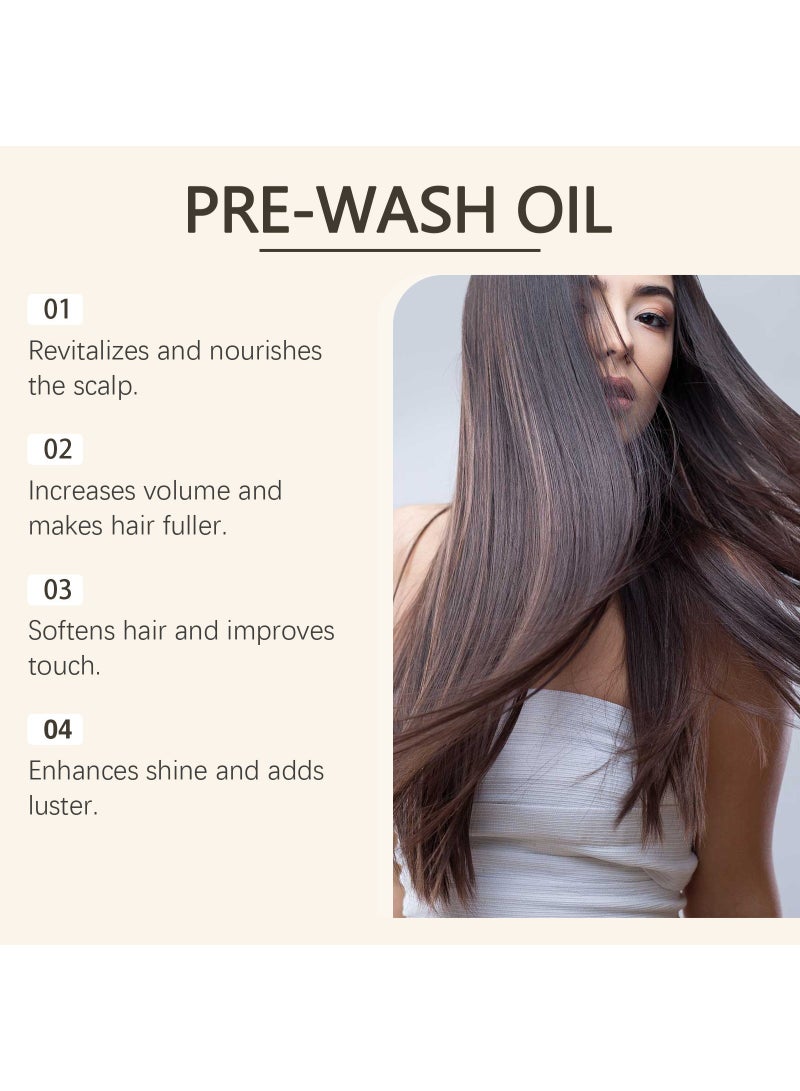 Scalp Care Foam, Refreshing Mild Non‑Greasy Hair Care Foam, Dense Rich Foam for Daily Scalp Nourishment - Image 3