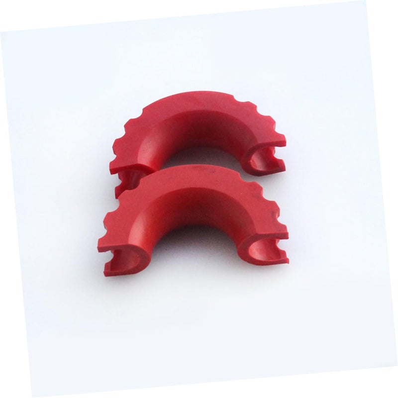 FAVOMOTO 4 Pieces D Ring Shackle Insulator Washer Kit Shackle Cover D-Ring Insulator Red Shackle Insulator Shackle Insulators D Ring Insulators - Image 3