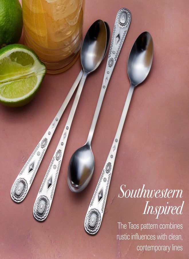Wallace Taos 18.10 Long Spoons, Set of 4 - Image 4