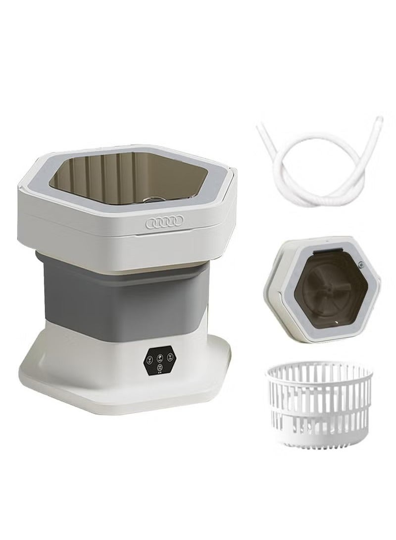 Portable Washing Machine, Portable Washer and Dryer, Small Collapsible Laundry for Travel, Large Capacity Foldable Mini Washing Machine for Apartment, Dorm, Camping, RV,  - Image 1