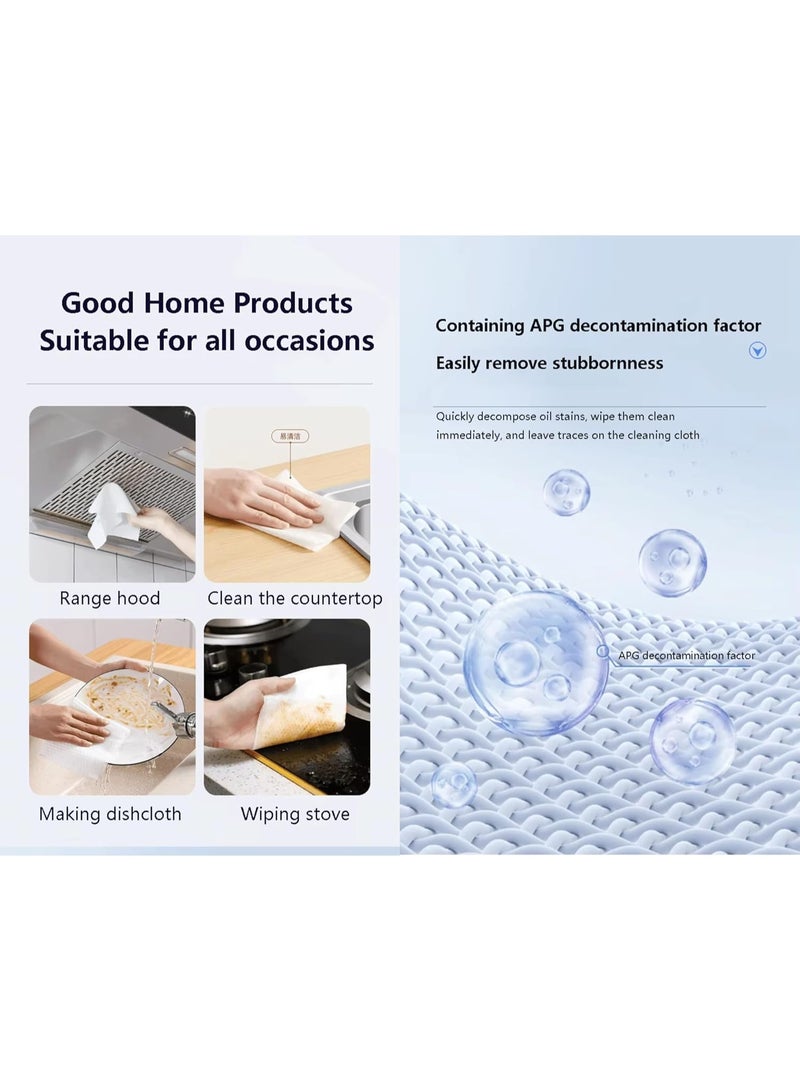 Kitchen Cleaning Wet Wipes Coconut Oil Essence 80 Wipes Pack - Image 4