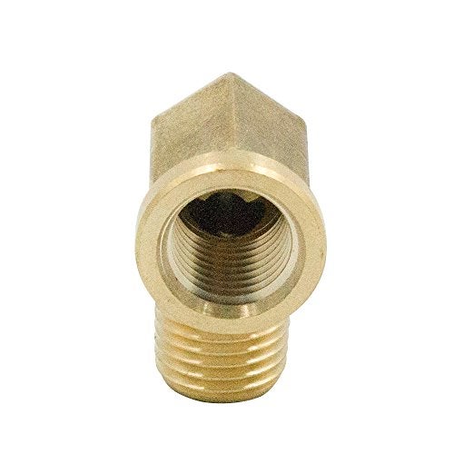 Legines 1/8 Inch Brass Street 90 Degree Elbow 1/8" NPT Male x 1/8" NPT Female Forged Pipe Fitting (Pack of 2) - Image 5