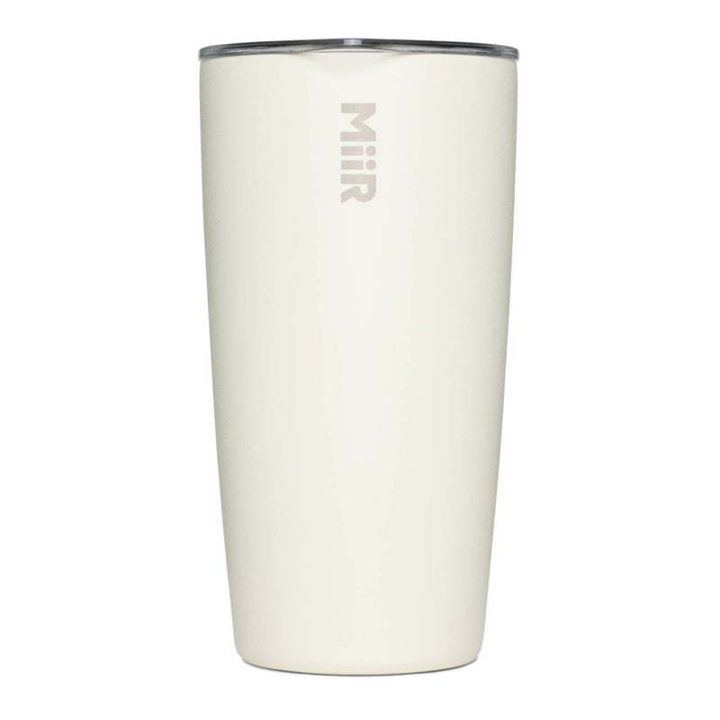 MiiR Tumbler 16oz Insulated Stainless Steel with Press Fit Slide Lid  Splash Proof Design Holds Hot  Cold Beverages Stylish  Functional Cup Holder Compatible