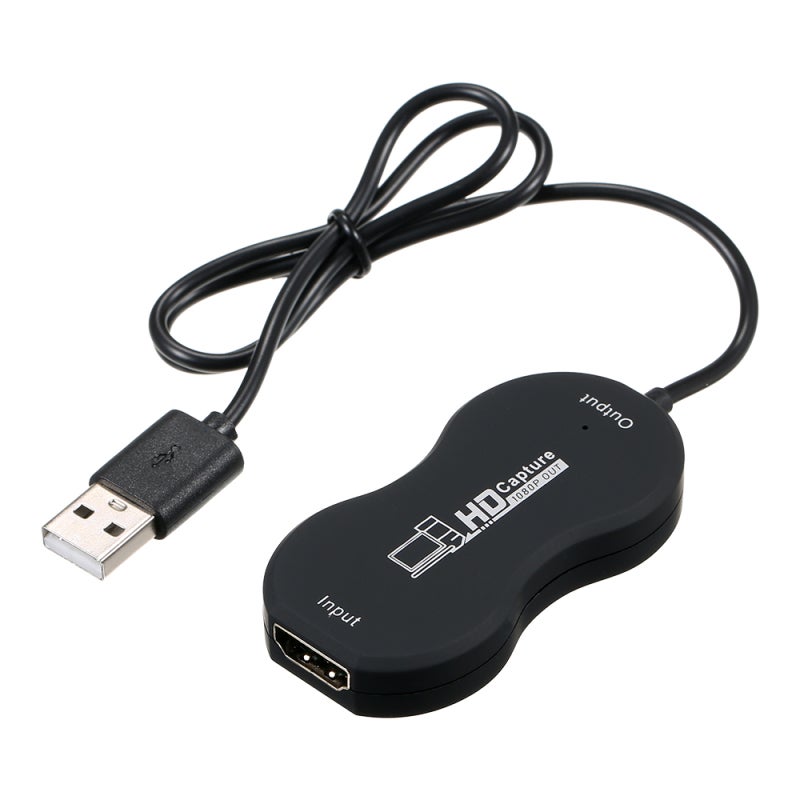 التقاط بدقة فائقة 4K: بطاقة التقاط بالواجهة USB السوداء - دقة إدخال 3840*2160@30 هرتز وسموء لون 8/10/12 بت لنظام ويندوز و ماك أوص و أندرويد للبث المباشر والتسجيل - Image 1